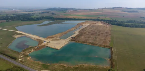 Carrière d'Autrecourt - site réaménagé MCA