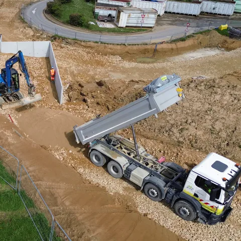 Granulats pour travaux publics - MCA